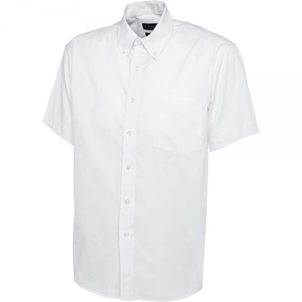 Uneek Clothing UC702 Mens Pinpoint Oxford Half Sleeve Shirt 140gsm